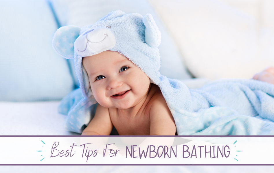 best tips for newborn bathing
