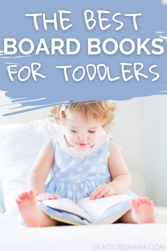 board books for toddlers - child reading a book