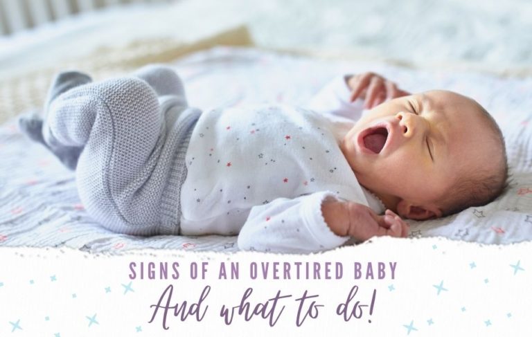 Signs Of An Overtired Baby (And How To Help Them!)