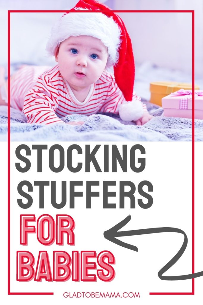 Stocking Stuffer Ideas For Babies Pin Image