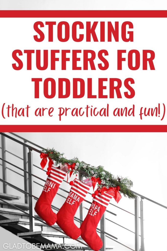 Stocking Stuffer Ideas For Toddlers Pin Image