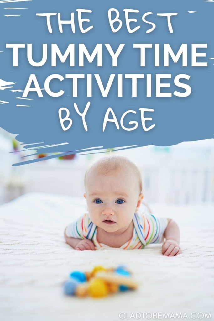 Tummy Time Activities Pin Image