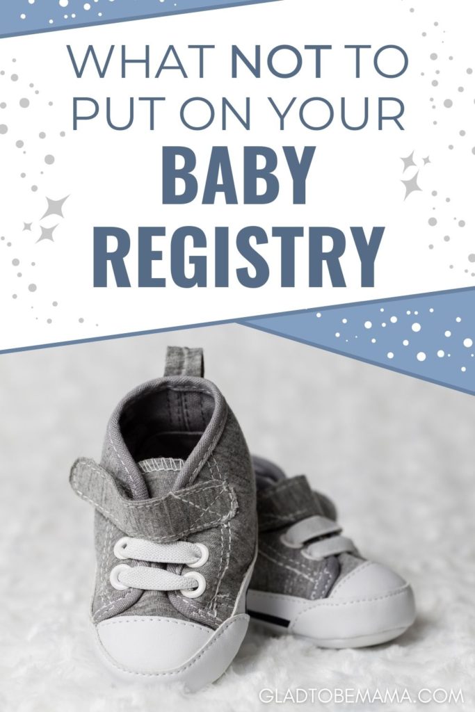 what not to put on baby registry Pin Image