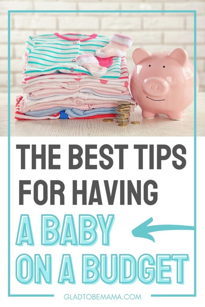 Having A Baby On A Budget  Pin Image