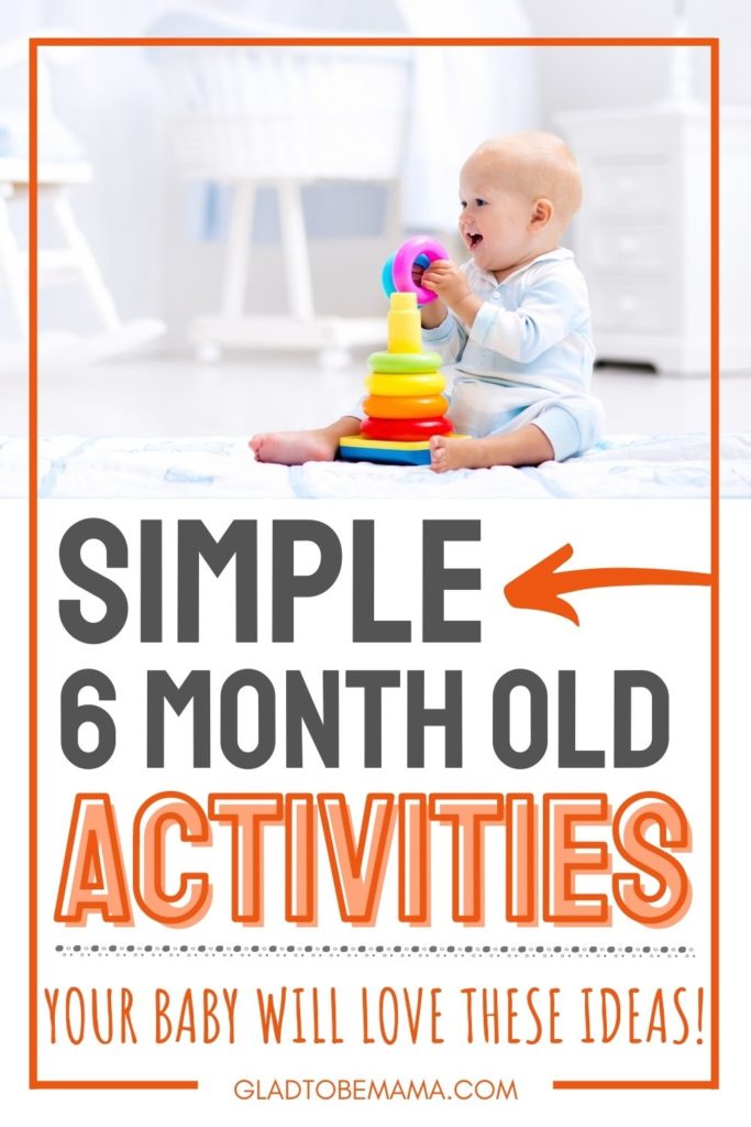 Activities for 6-Month-Olds Pin Image