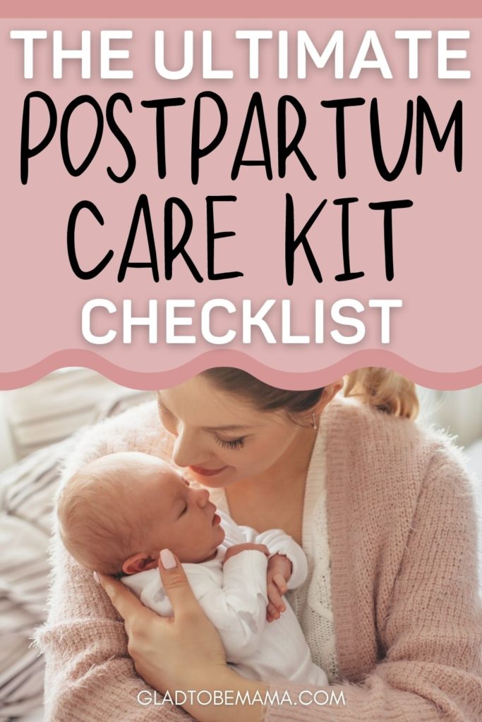 Postpartum Must-Haves Pin Image