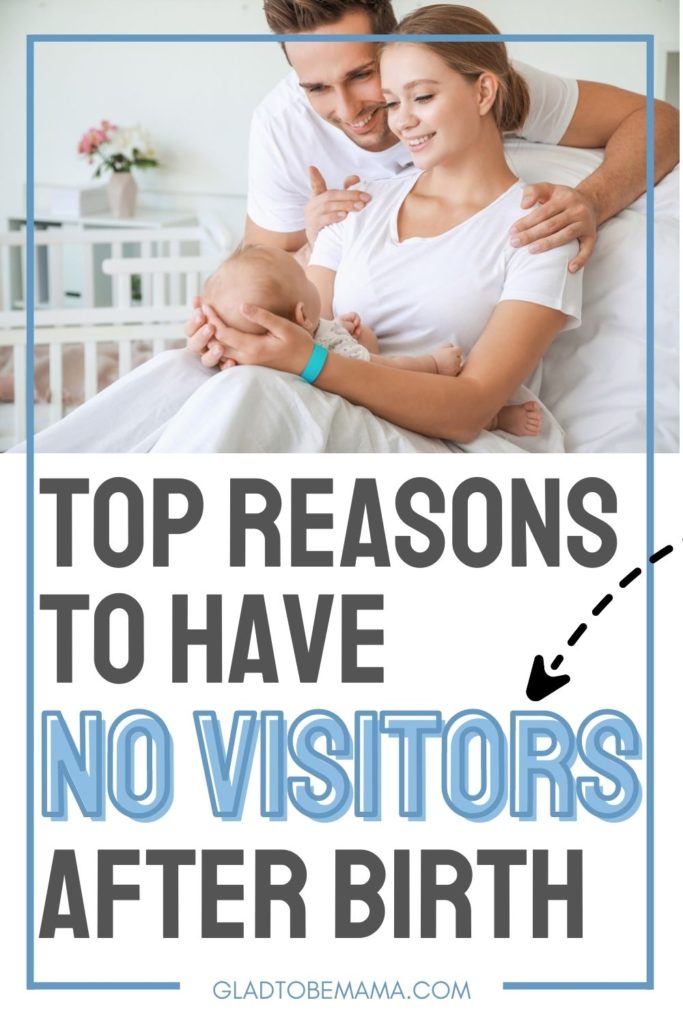 No Visitors For Two Weeks After Birth - Pin Image