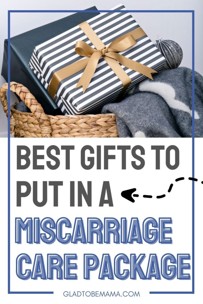 Miscarriage Care Package Ideas Pin Image