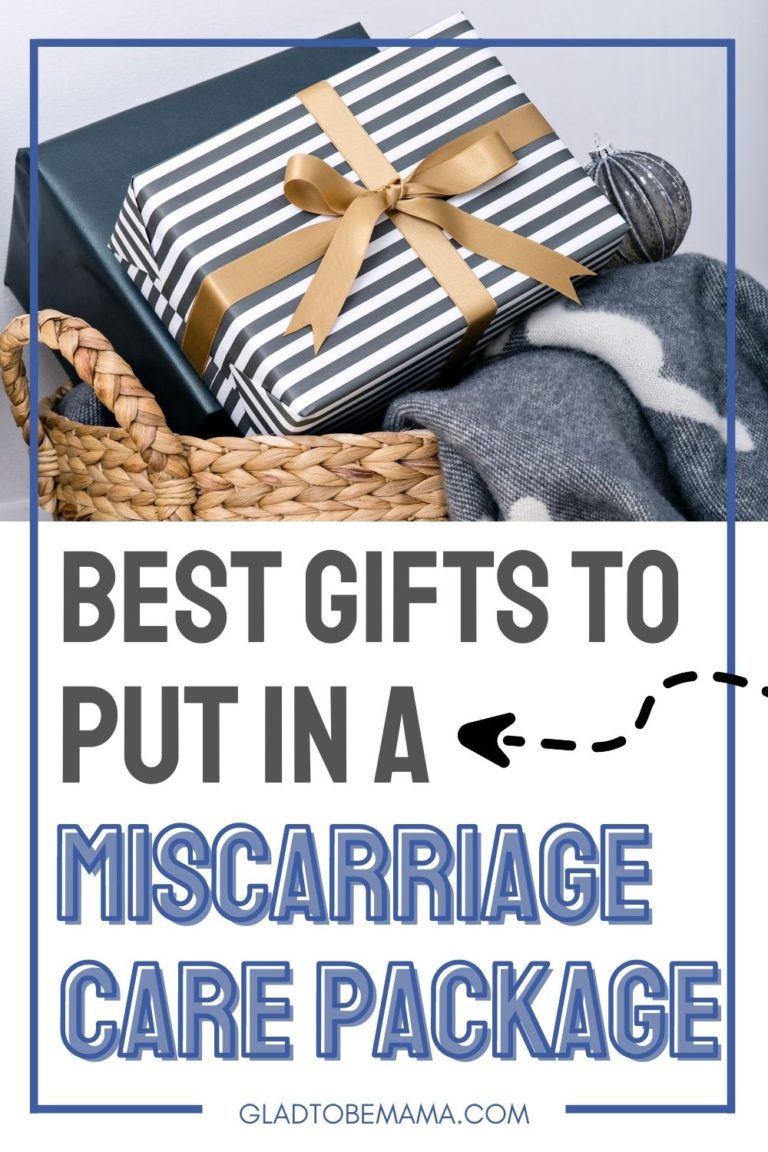 20 Special Gift Ideas For a Miscarriage Care Package Glad To Be Mama