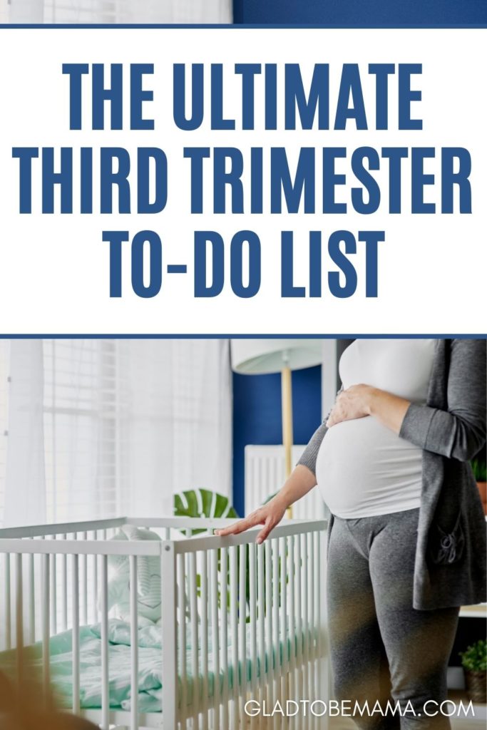 Third Trimester Checklist Pin Image